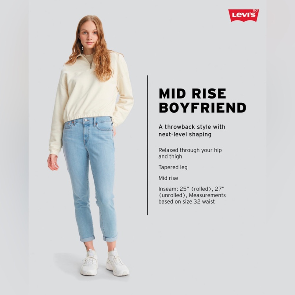 Levi’s Women’s Boyfriend Jeans